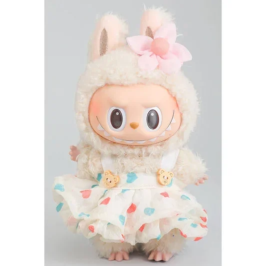 Labubu Cute Heart Print Dress