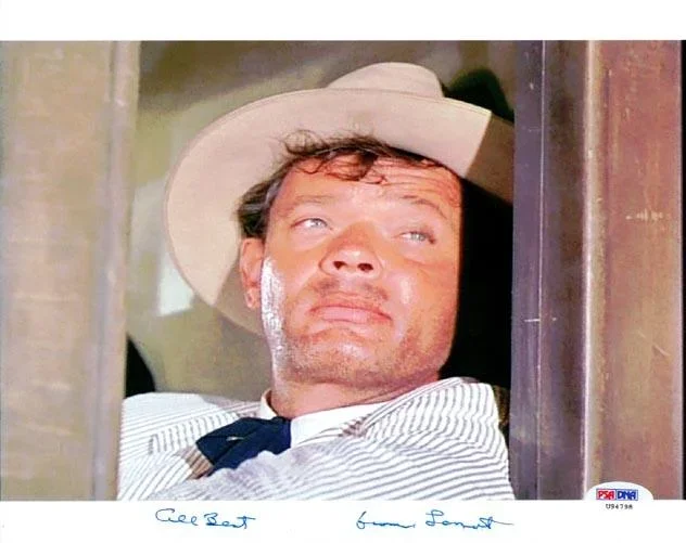 Lamont Johnson Autographed 8×10 Photo Big Valley PSA/DNA #U94798