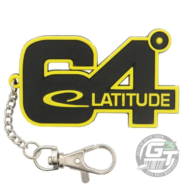 Latitude 64 Degrees Logo Key Chain