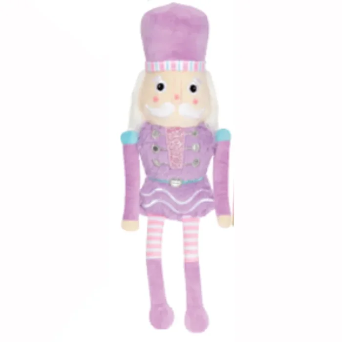 Lavender Nutcracker Furry and Fleece Plush