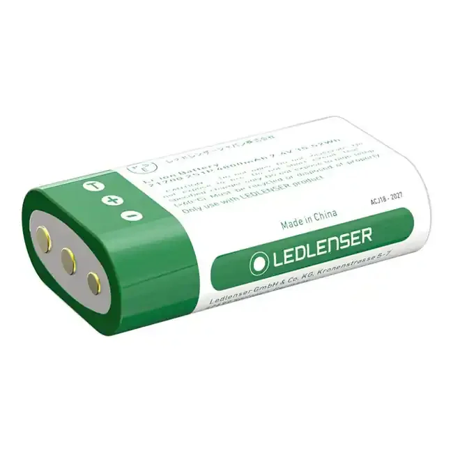 led lenser set recar. 2 x 21700 li-ion 4800 mah