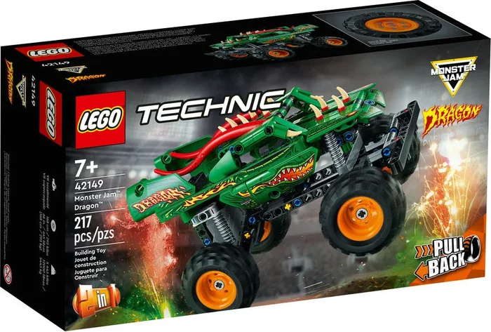 LEGO 42149 Monster Jam™ Dragon™ V39 Technic