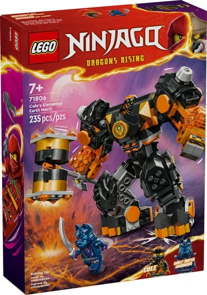 LEGO 71806 Cole’s Elemental Earth Mech