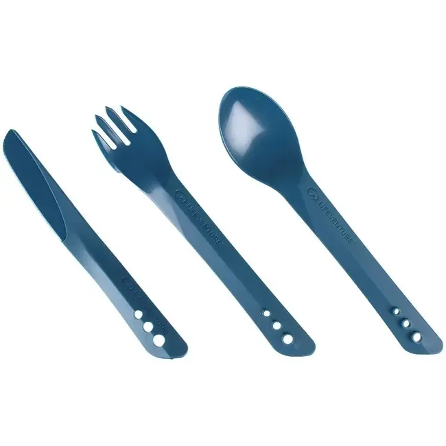 lifeventure flatware ellipse cutlery set