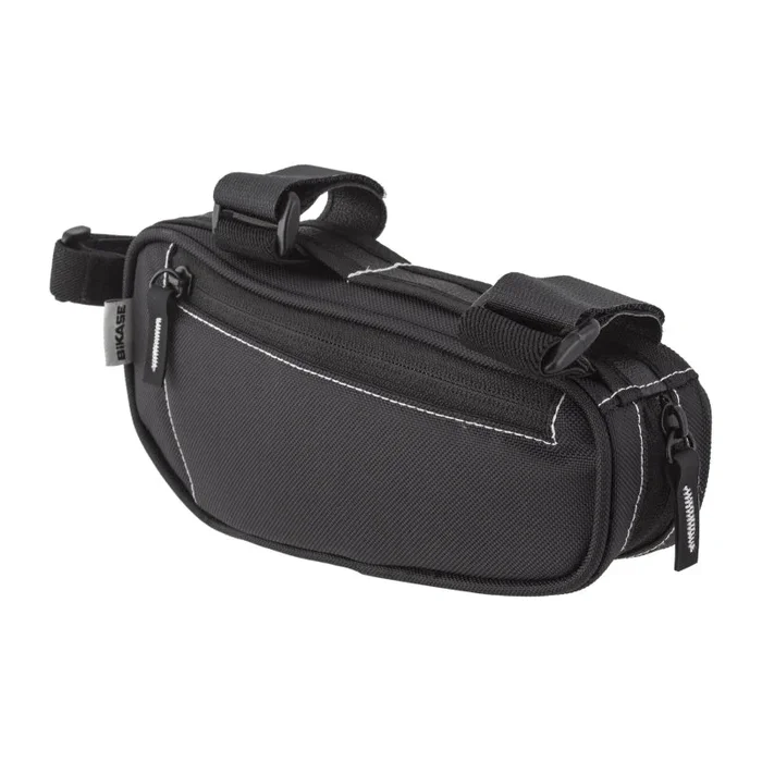 Little John Top Tube Case Velcro Straps 9×1.75×4` 63 c.i. Black