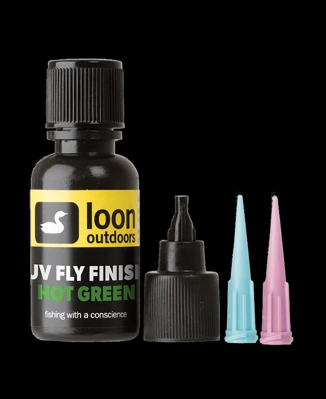 Loon UV Fly Finish Hot Green