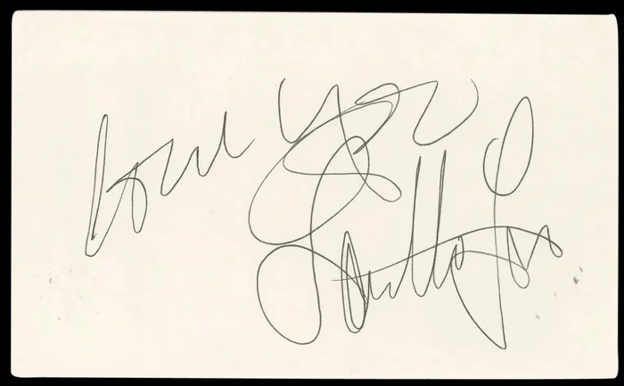 Loretta Lynn Singer Authentic Signed 3×5 Index Card Autographed BAS #BN89402