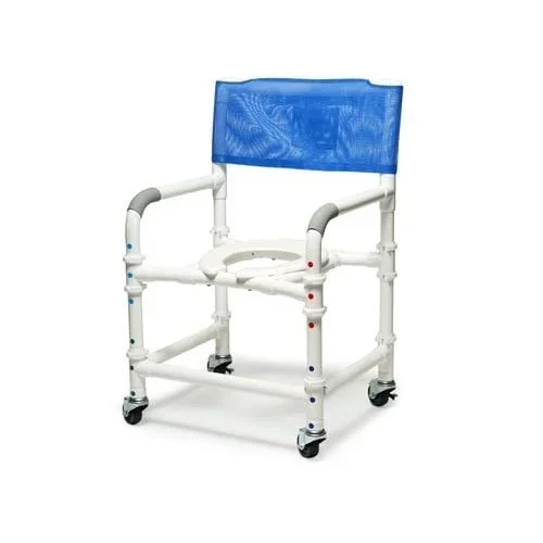 Lumex 26″ PVC Bariatric Shower Commode Chair 89250 by Graham FIeld