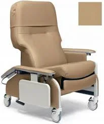 Lumex FR566DG Deluxe Clinical Drop Arm Geri Chair Recliners by Graham Field