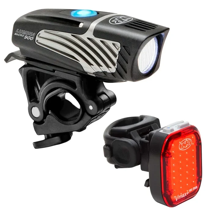 Lumina Micro 900 and Vmax+ 150 Combo Front and Rear Light Set
