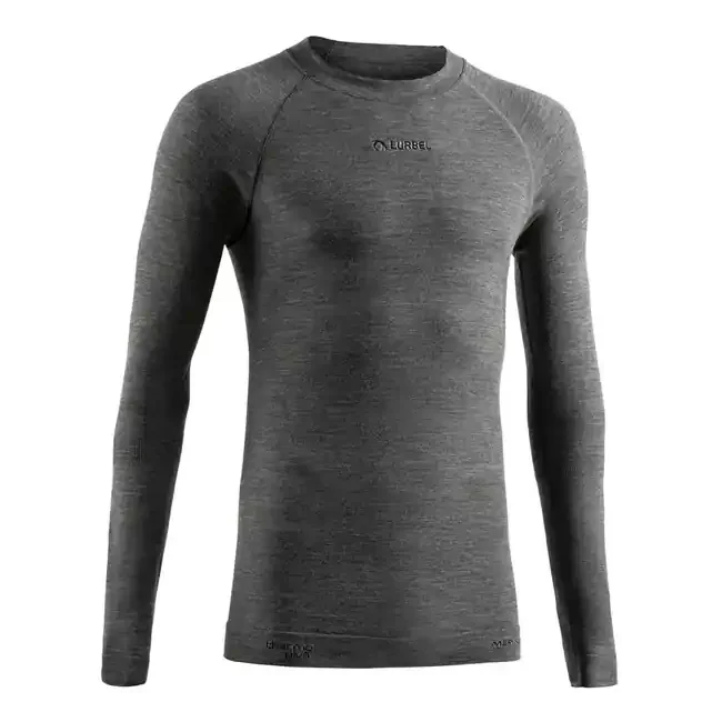 lurbel t-shirt long sleeves gris