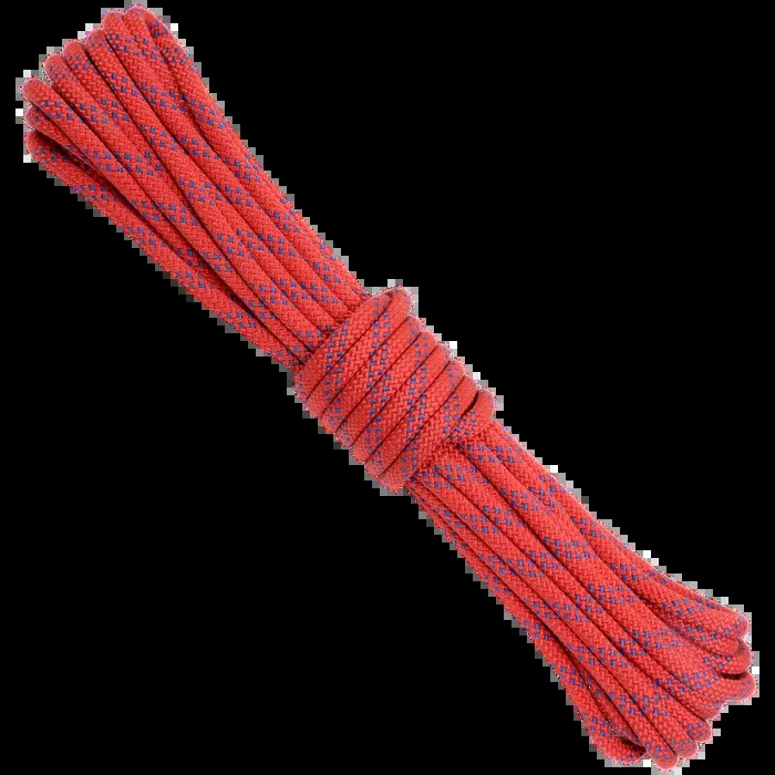 Made with Kevlar Aramid Tactical 3/8 Fire Retardant Rope Heavy Duty Red Blue Tracer