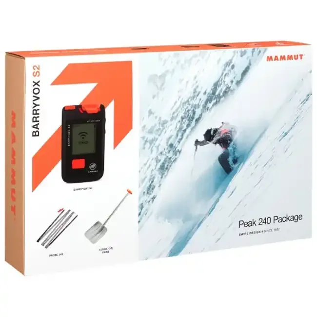 mammut avalanche transceiver s2 peak 240 package black
