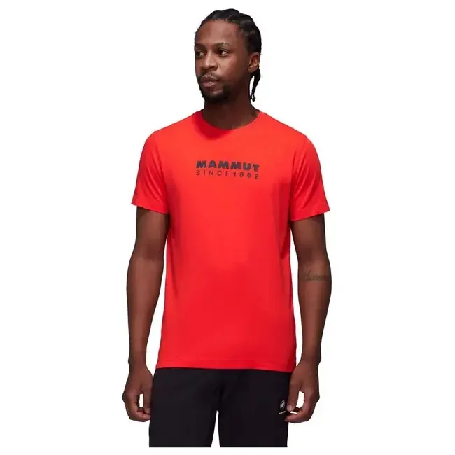 mammut t-shirt core m logo mammut red