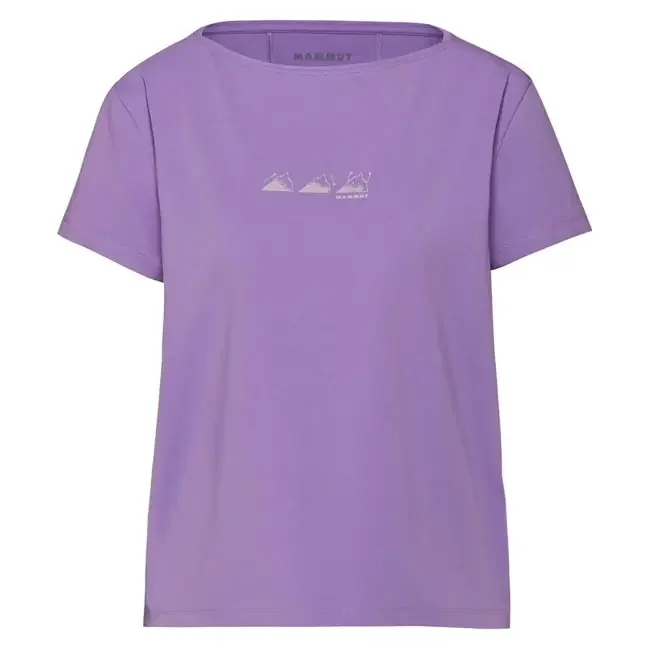 mammut t-shirt seon w playground lavandin