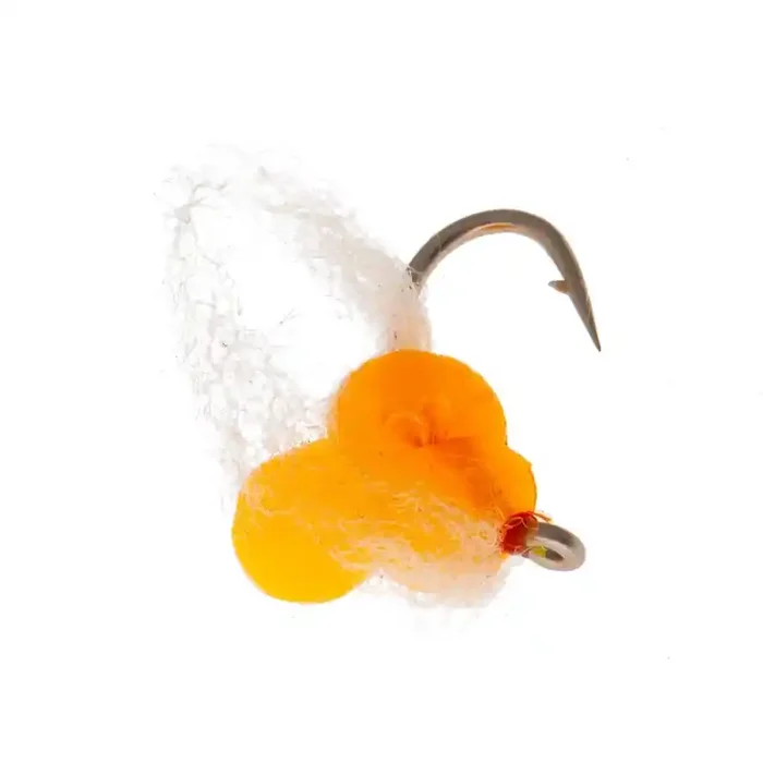 Manic Tackle Project Otters Soft Egg Fly Apricot Cluster 8