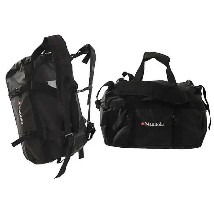Manitoba Splashproof Travel Backpack Duffle Bag 60L