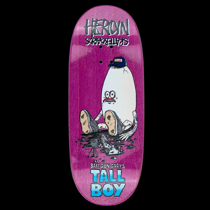 Maple Lab Fingerboard Deck – Bail Gun Gary’s Tall Boy
