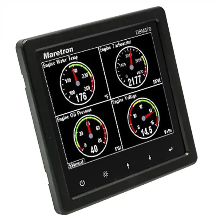 Maretron 5.7in High Bright Colour Display Black