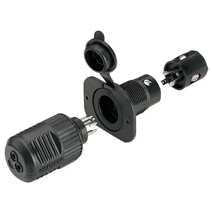 Marinco ConnectPro Trolling Motor Plug 3-Wire 40amp