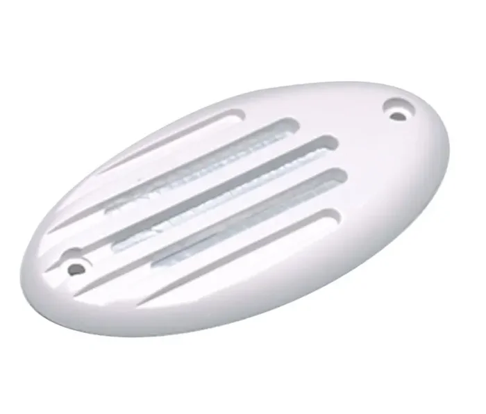 Marinco White ASA Screw-In Grill for Drop-In Hidden Horns 11079 and 11098