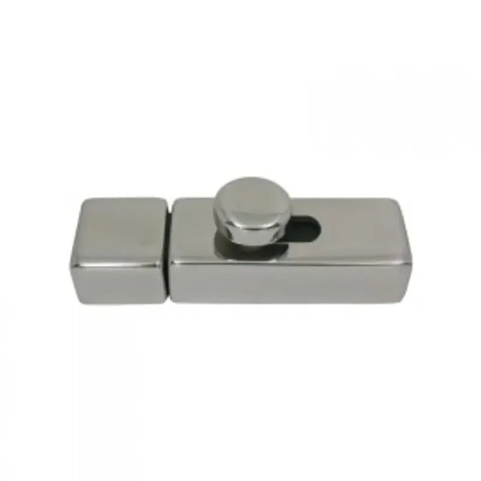 Marine Town Square Barrel Bolt – Stainless Steel