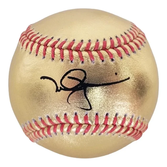 Mark McGwire Signed Rawlings Official MLB Gold OML Baseball (JSA)