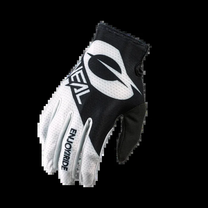 Matrix Stacked Glove Black/White