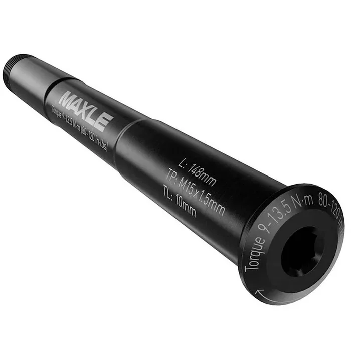 Maxle Stealth Front Thru Axle: 12×100 125mm Length Road