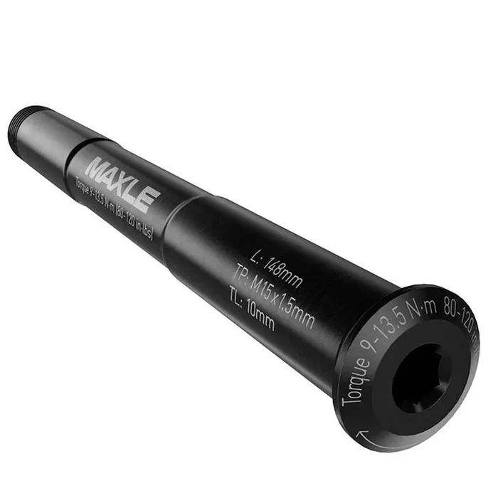 Maxle Stealth Front Thru Axle: 15×110 158mm Length Boost Compatible