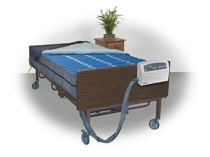 Med-Aire Plus 10″ Bariatric Altern Pressure Mattress System by Drive
