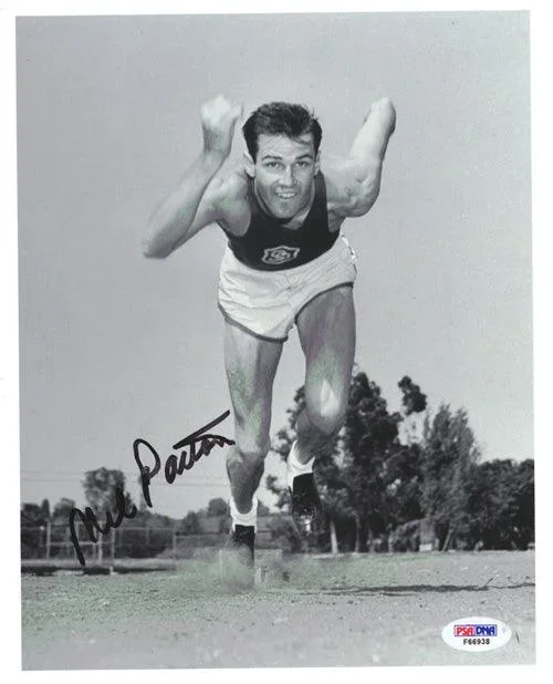 Mel Patton Autographed 8×10 Photo Team USA PSA/DNA #F66938