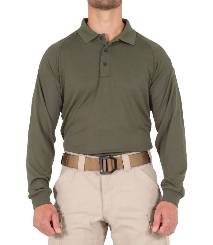 Men’s Performance Long Sleeve Polo