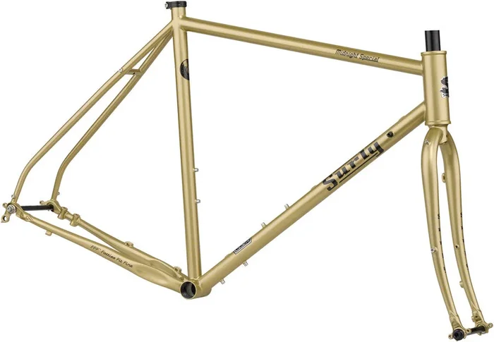 Midnight Special Frameset – 650b/700c Steel Fools Gold 56cm