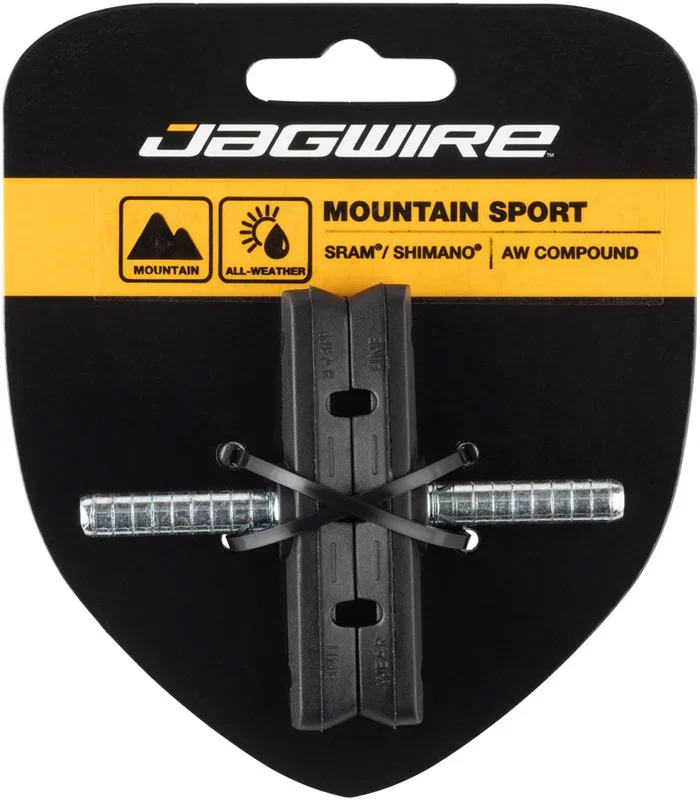 Mountain Sport Brake Pads Smooth Post 70mm Pad Black