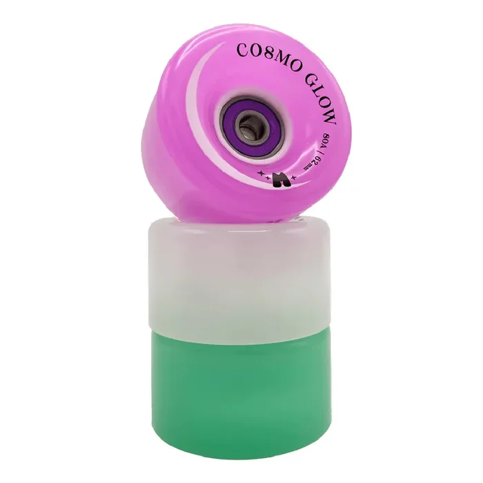 Moxi Cosmo Glow 62mm Light Up Wheels – 4 pack
