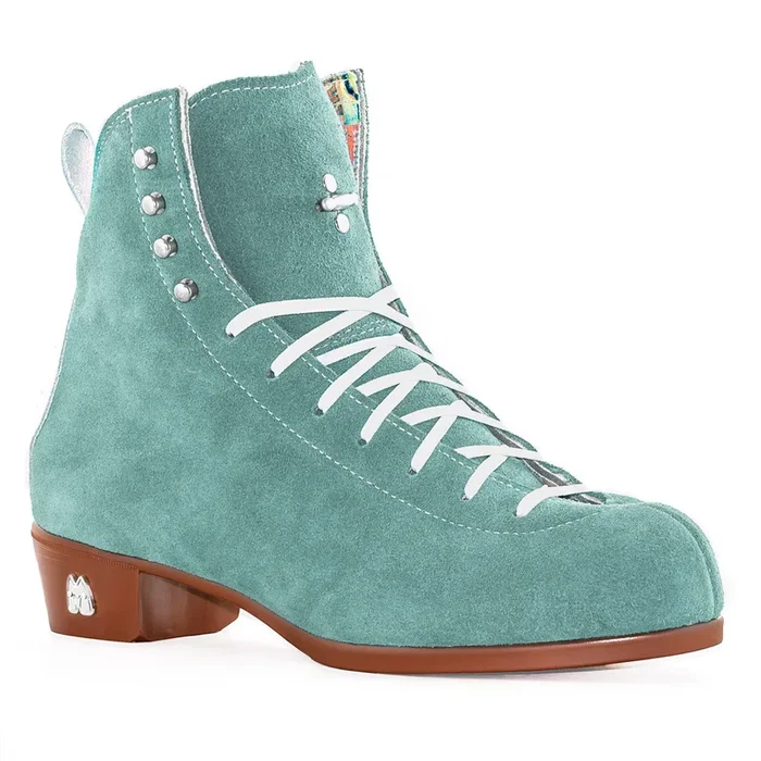 Moxi Jack Quad Skate Boot Custom Flossy Teal