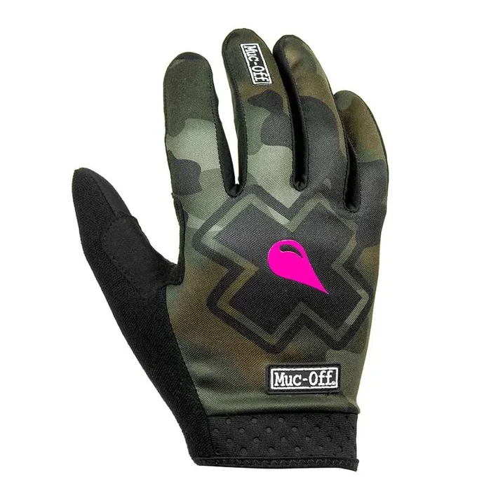 MTB Gloves – Camo Full-Finger Medium