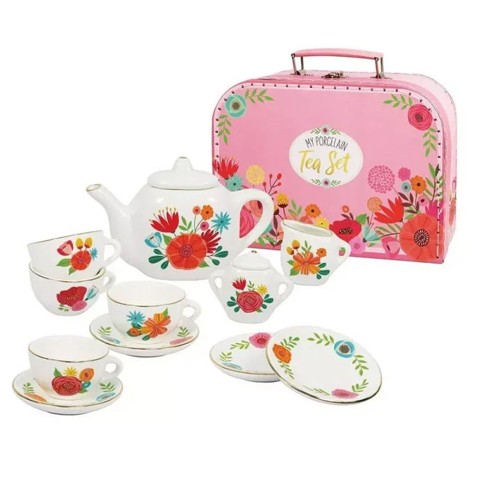 My Porcelain Tea Set with Carry Case