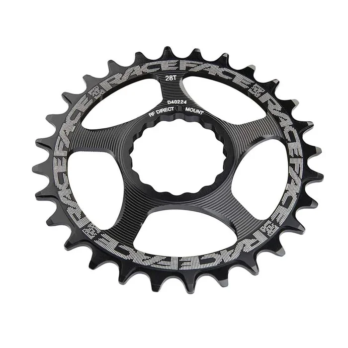 Narrow Wide Chainring: Direct Mount CINCH 34t Black