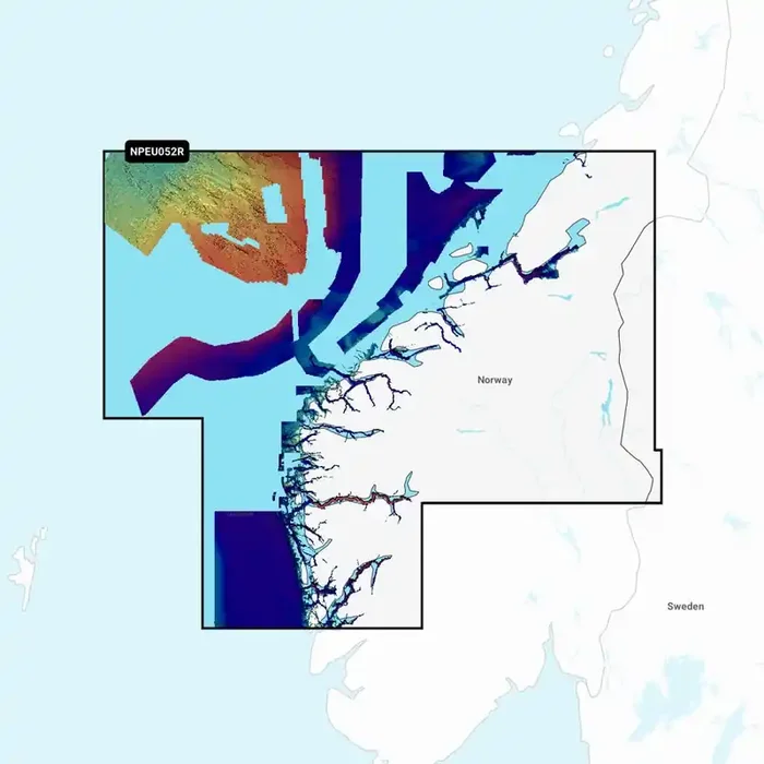 Navionics Platinum Plus Chart Card Norway Sognefjord-Svefjorden