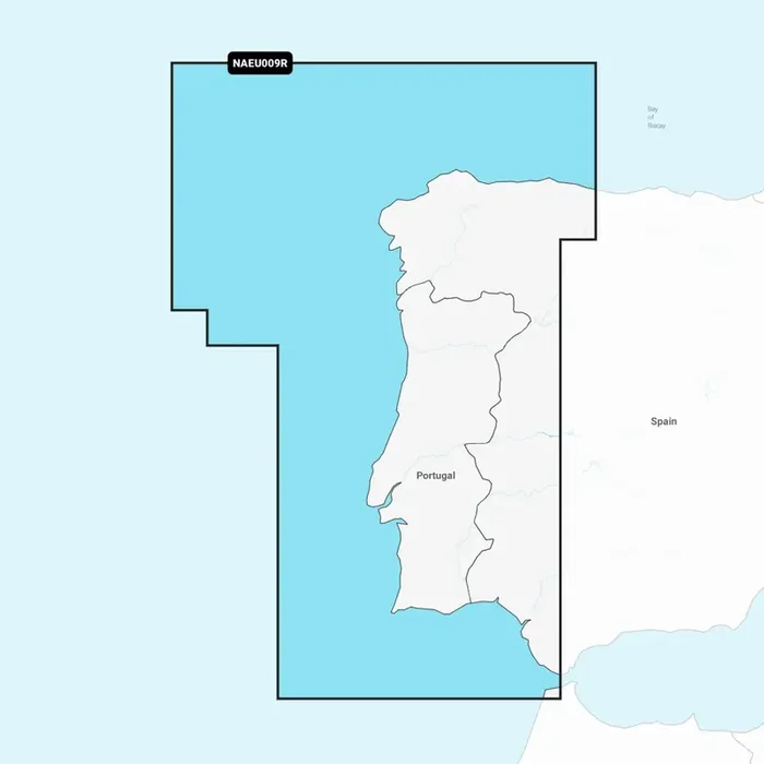 Navionics Platinum Plus Chart Card Portugal and Spain Northwest