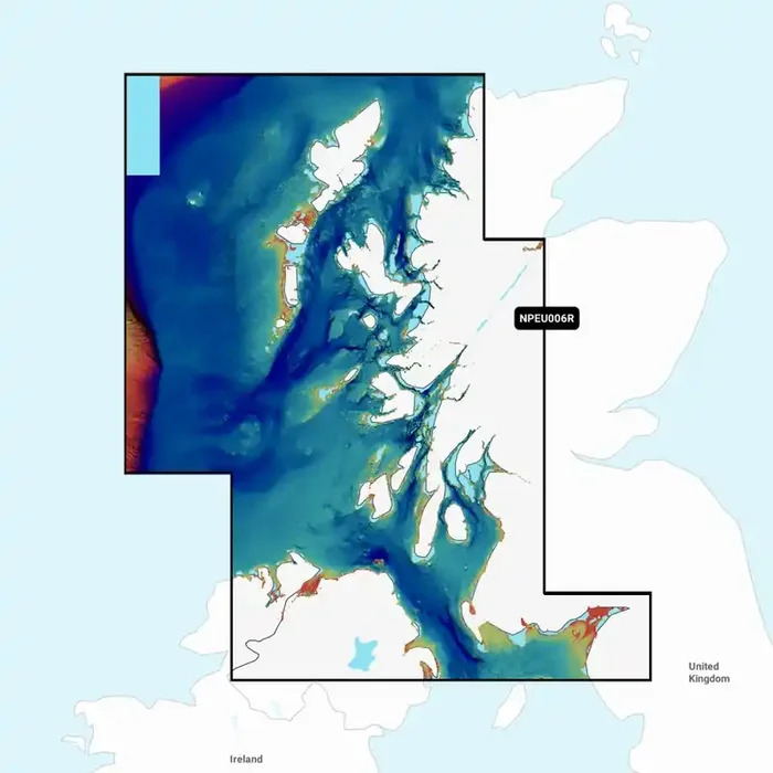 Navionics Platinum Plus Chart Card Scotland West Coast
