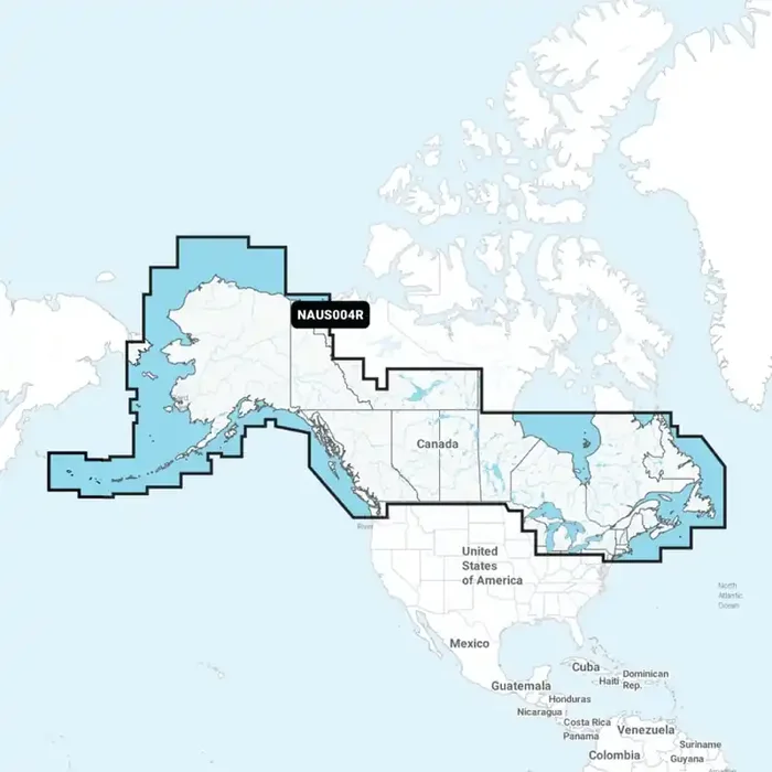Navionics Plus Chart Card Canada and Alaska