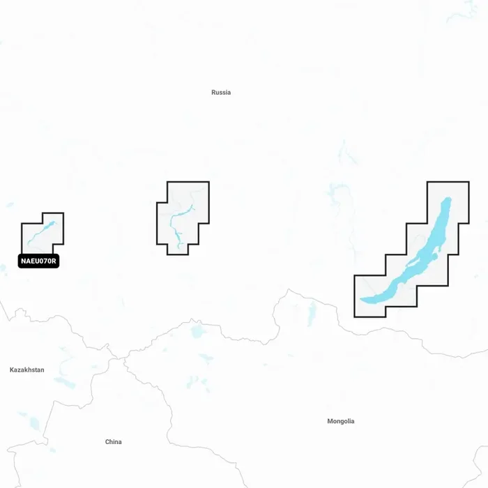 Navionics Plus Chart Card Russia Lakes and Rivers