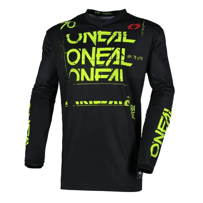 O’NEAL Element Static Jersey Black/Neon