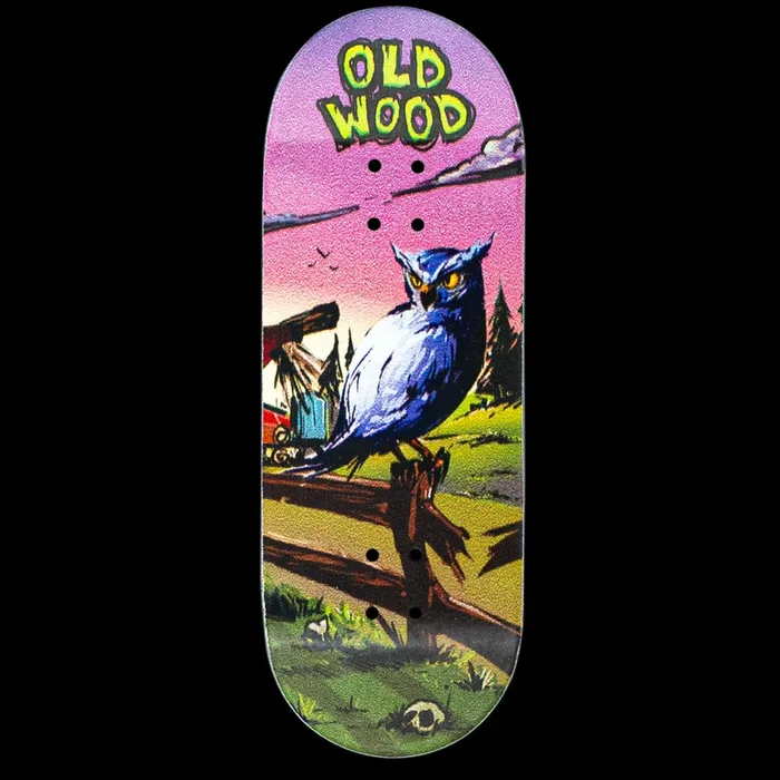 Oldwood Fingerboard Deck – Owl