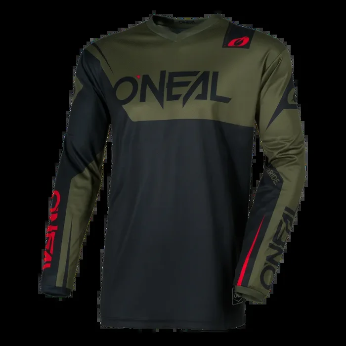 ONEAL Element Racewear Black/Olive – Custom