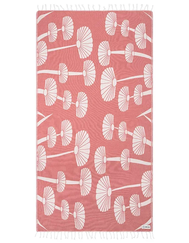 Orange Maitake Sand Cloud Towel