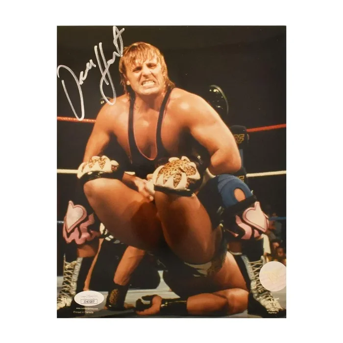Owen Hart Signed 8×10 Photo (JSA)